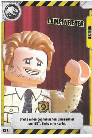 Jurassic World Trading Card Game (German) Series 1 - # 137 Lampenfieber