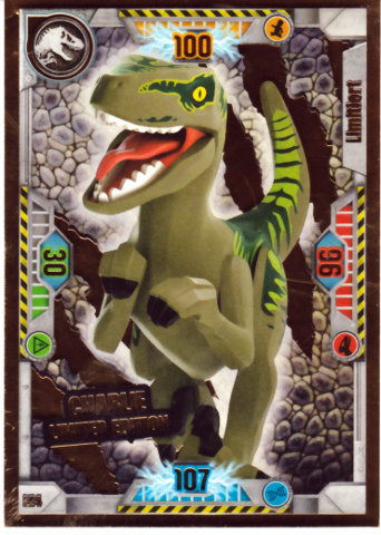 Jurassic World Trading Card Game (German) Series 1 - # LE4 Charlie Limited Edition