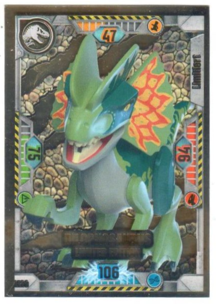 Jurassic World Trading Card Game (German) Series 1 - # LE20 Dilophosaurus Limited Edition