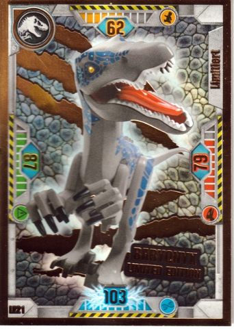 Jurassic World Trading Card Game (German) Series 1 - # LE21 Baryonyx Limited Edition