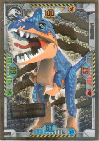 Jurassic World Trading Card Game (German) Series 1 - # LE22 Allosaurus Limited Edition