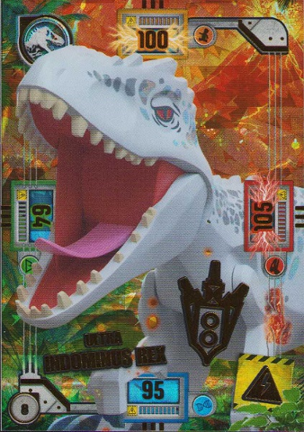 Jurassic World Trading Card Game (French) Series 1 - # 8 Ultra Indominus rex