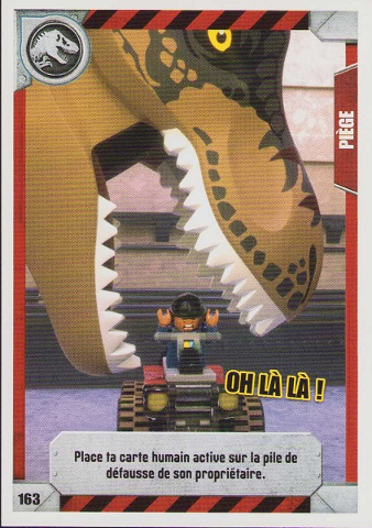 Jurassic World Trading Card Game (French) Series 1 - # 163 Oh Là Là !