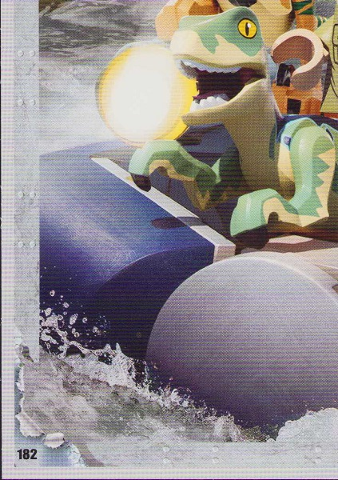 Jurassic World Trading Card Game (French) Series 1 - # 182 Puzzle Piece