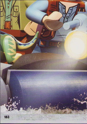 Jurassic World Trading Card Game (French) Series 1 - # 183 Puzzle Piece