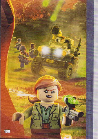 Jurassic World Trading Card Game (French) Series 1 - # 190 Puzzle Piece