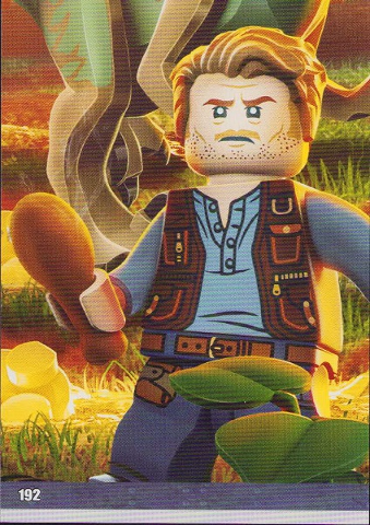 Jurassic World Trading Card Game (French) Series 1 - # 192 Puzzle Piece