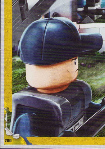 Jurassic World Trading Card Game (French) Series 1 - # 200 Puzzle Piece