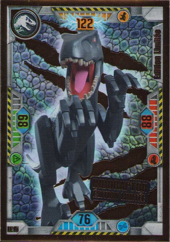 Jurassic World Trading Card Game (French) Series 1 - # LE15 Indoraptor Édition Limitée