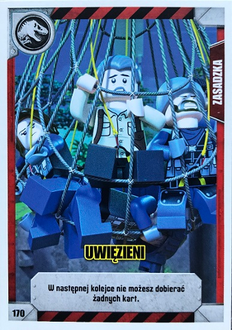 Jurassic World Trading Card Game (Polish) Series 1 - # 170 Uwięzieni