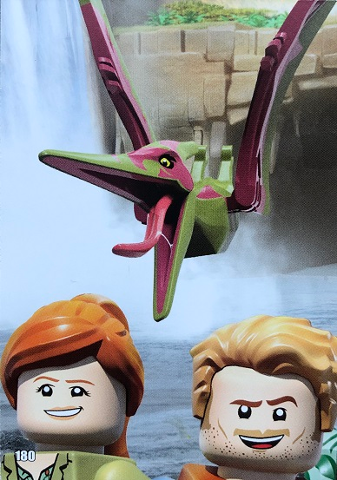 Jurassic World Trading Card Game (Polish) Series 1 - # 180 Puzzle Piece