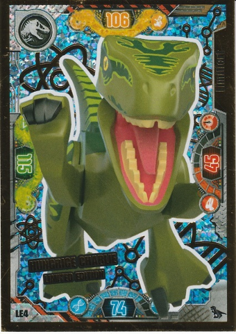 Jurassic World Trading Card Game (German) Series 2 - # LE4 Hungrige Charlie Limited Edition