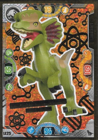 Jurassic World Trading Card Game (German) Series 2 - # LE25 Hungriger Dilophosaurus Limited Edition