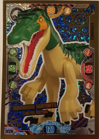 Jurassic World Trading Card Game (German) Series 2 - # LE26 Hungriger Baryonyx Limited Edition