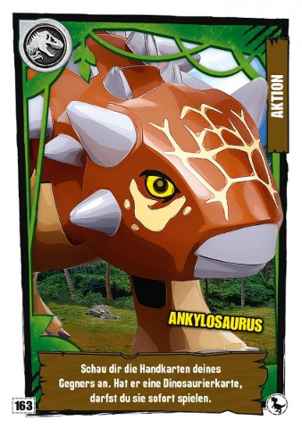 Jurassic World Trading Card Game (German) Series 3 - # 163 Ankylosaurus