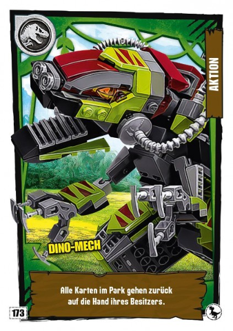 Jurassic World Trading Card Game (German) Series 3 - # 173 Dino-Mech