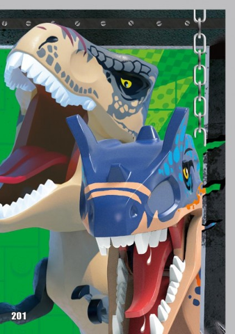 Jurassic World Trading Card Game (German) Series 3 - # 201 Puzzle Piece