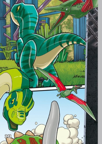 Jurassic World Trading Card Game (German) Series 3 - # 213 Puzzle Piece