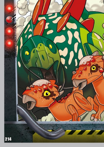 Jurassic World Trading Card Game (German) Series 3 - # 214 Puzzle Piece