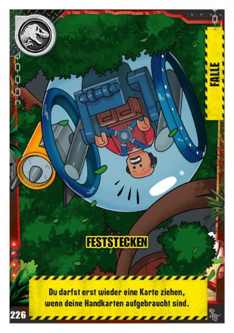 Jurassic World Trading Card Game (German) Series 3 - # 226 Feststecken