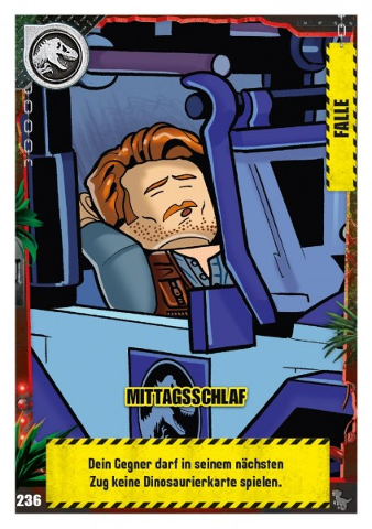 Jurassic World Trading Card Game (German) Series 3 - # 236 Mittagsschlaf
