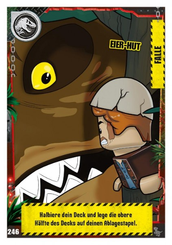 Jurassic World Trading Card Game (German) Series 3 - # 246 Eier-Hut