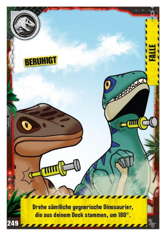 Jurassic World Trading Card Game (German) Series 3 - # 249 Beruhigt