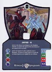 Knights Kingdom II Card, Jayko - 6