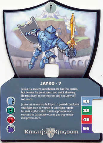 Knights Kingdom II Card, Jayko - 7