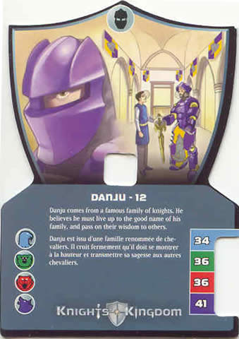 Knights Kingdom II Card, Danju - 12