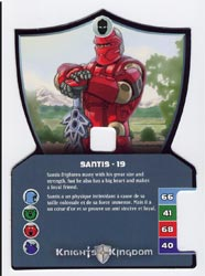 Knights Kingdom II Card, Santis - 19
