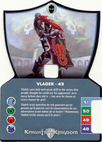 Knights Kingdom II Card, Vladek - 43