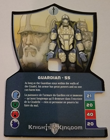 Knights Kingdom II Card, Guardian - 55