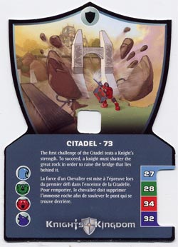 Knights Kingdom II Card, Citadel - 73