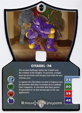 Knights Kingdom II Card, Citadel - 74