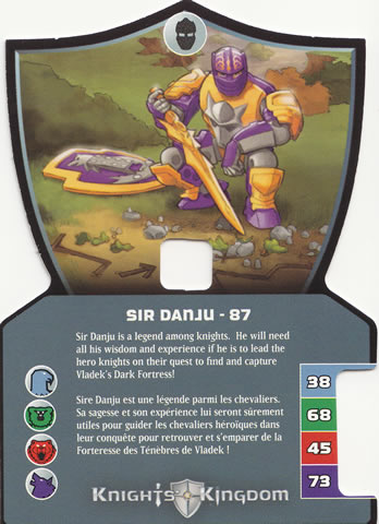Knights Kingdom II Card, Sir Danju - 87