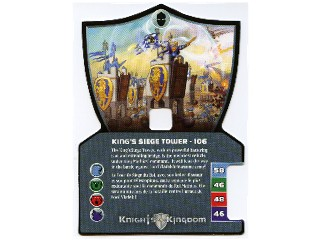 Knights Kingdom II Card, King's Siege Tower - 106