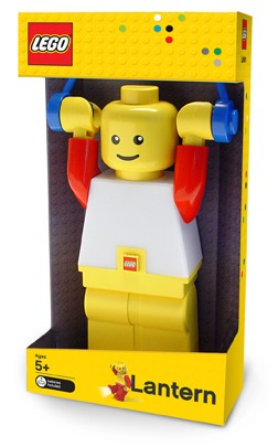 Light, LED Minifigure Lantern - Yellow Legs and Red Arms