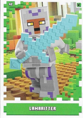 Minecraft Trading Card Collection (German) Series 1 - # 42 Lamaritter