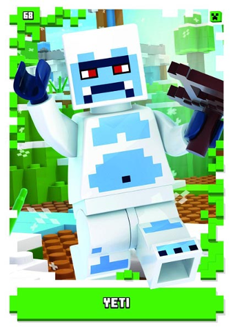 Minecraft Trading Card Collection (German) Series 1 - # 68 Yeti