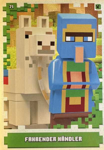 Minecraft Trading Card Collection (German) Series 1 - # 71 Fahrender Händler