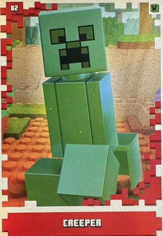 Minecraft Trading Card Collection (German) Series 1 - # 82 Creeper