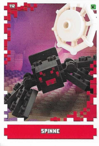 Minecraft Trading Card Collection (German) Series 1 - # 112 Spinne