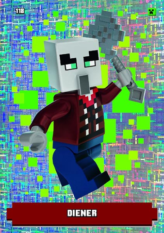 Minecraft Trading Card Collection (German) Series 1 - # 118 Diener