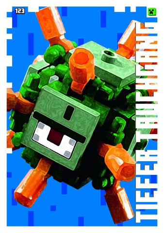 Minecraft Trading Card Collection (German) Series 1 - # 123 Tiefer Tauchgang