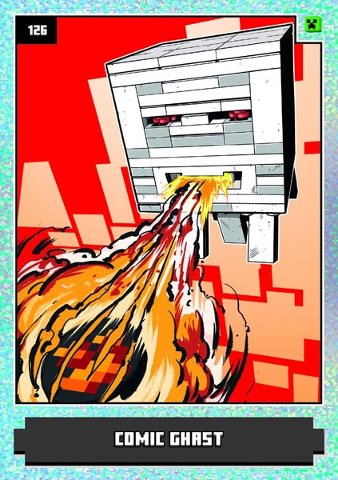 Minecraft Trading Card Collection (German) Series 1 - # 126 Comic Ghast