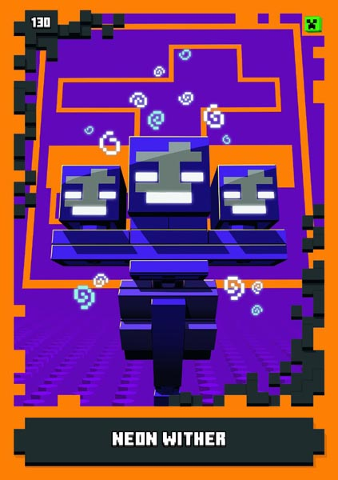 Minecraft Trading Card Collection (German) Series 1 - # 130 Neon Wither