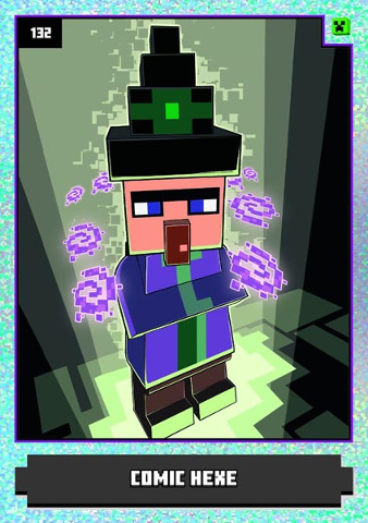 Minecraft Trading Card Collection (German) Series 1 - # 132 Comic Hexe