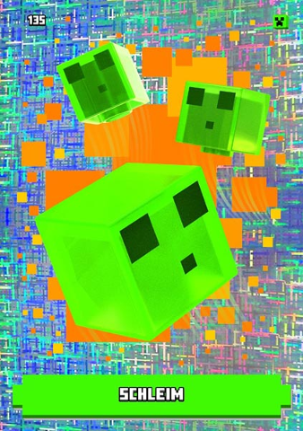 Minecraft Trading Card Collection (German) Series 1 - # 135 Schleim
