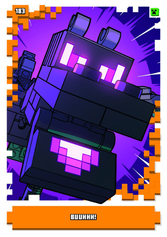 Minecraft Trading Card Collection (German) Series 1 - # 183 Buuhhh!